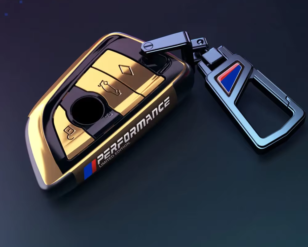 Coque de Clé BMW Finition Chrome PC – Série 3, 5, 7, X1 à X6 (G20, G30, G01, G05) - HushBimmer