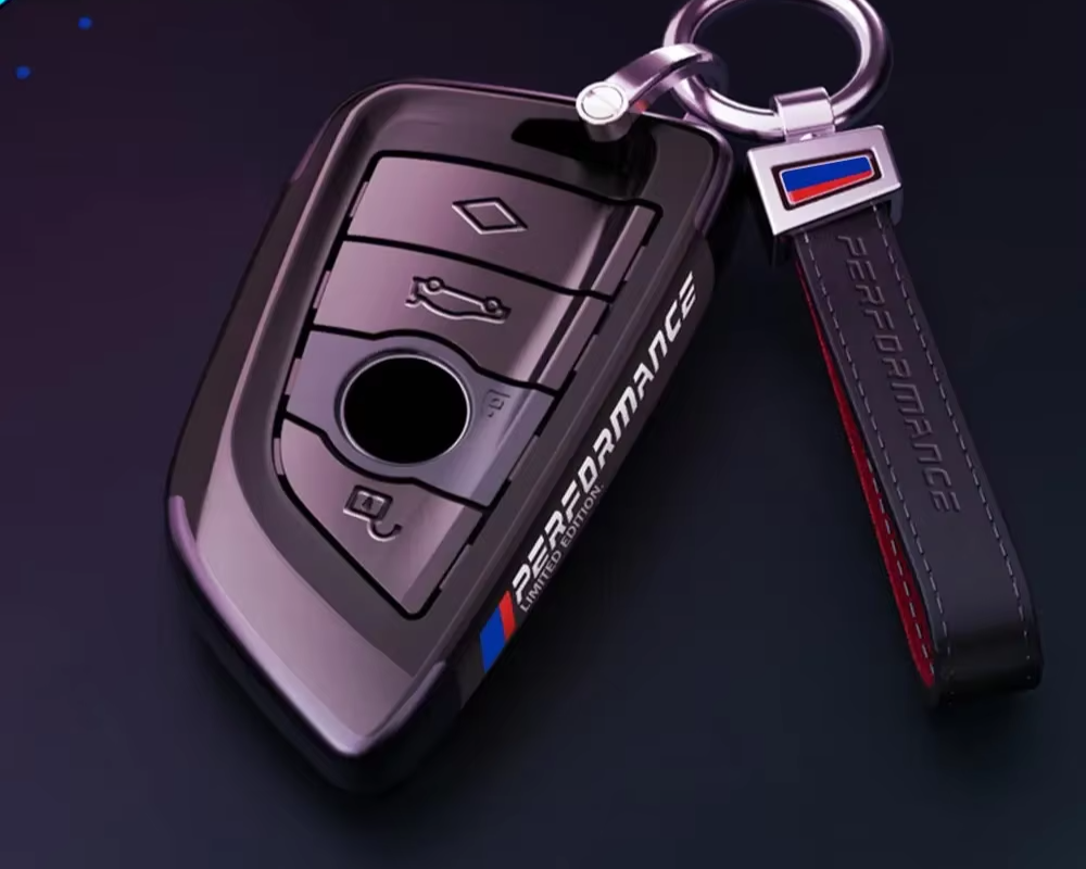 Coque de Clé BMW Finition Chrome PC – Série 3, 5, 7, X1 à X6 (G20, G30, G01, G05) - HushBimmer