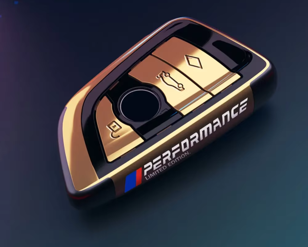 Coque de Clé BMW Finition Chrome PC – Série 3, 5, 7, X1 à X6 (G20, G30, G01, G05) - HushBimmer