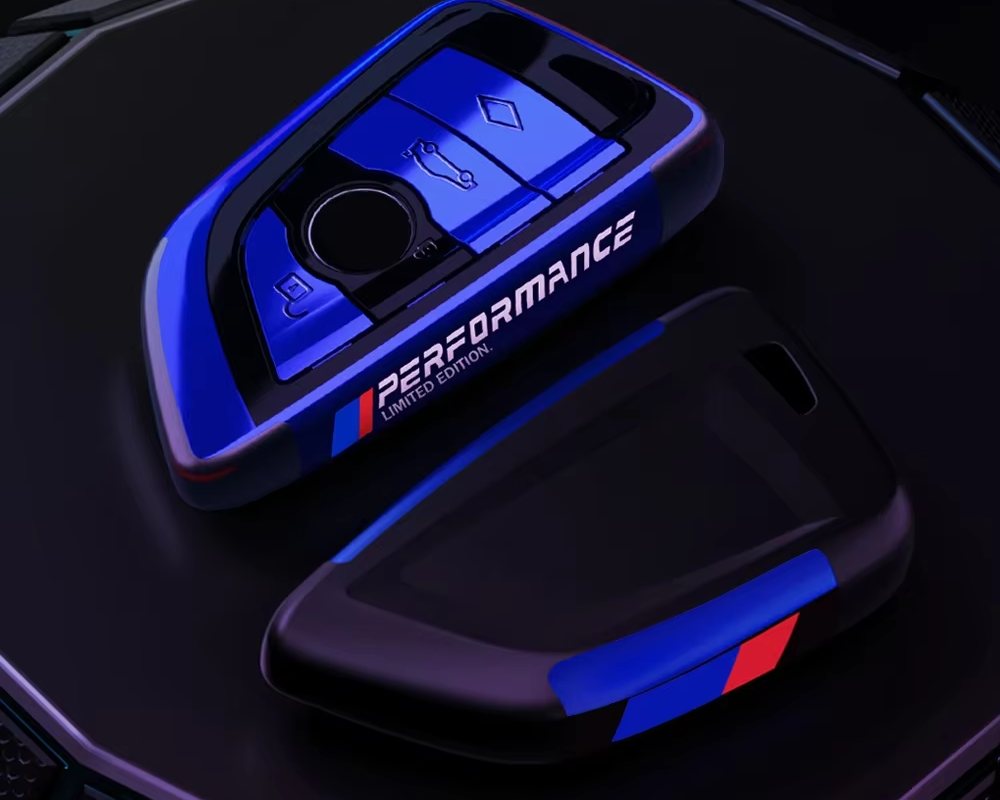 Coque de Clé BMW Finition Chrome PC – Série 3, 5, 7, X1 à X6 (G20, G30, G01, G05) - HushBimmer