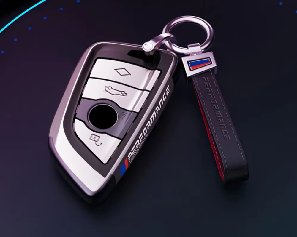 Coque de Clé BMW Finition Chrome PC – Série 3, 5, 7, X1 à X6 (G20, G30, G01, G05) - HushBimmer