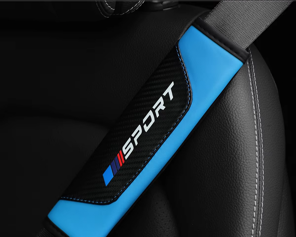 Couvre-ceintures BMW – Lot de 2 en fibre de carbone HushBimmer