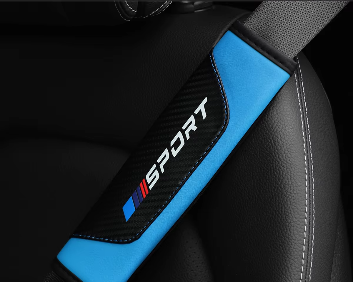 Couvre-ceintures BMW – Lot de 2 en fibre de carbone HushBimmer