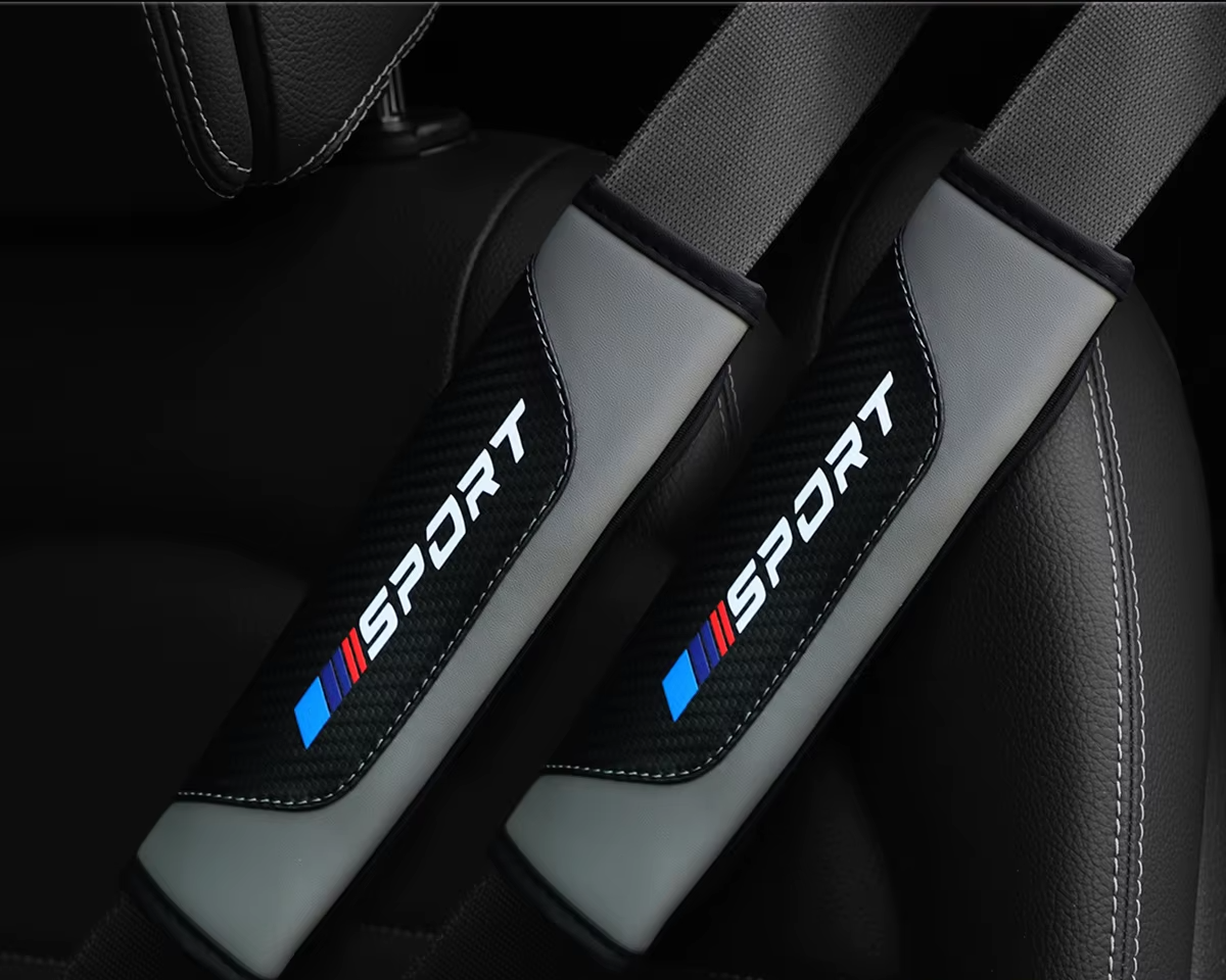 Couvre-ceintures BMW – Lot de 2 en fibre de carbone HushBimmer