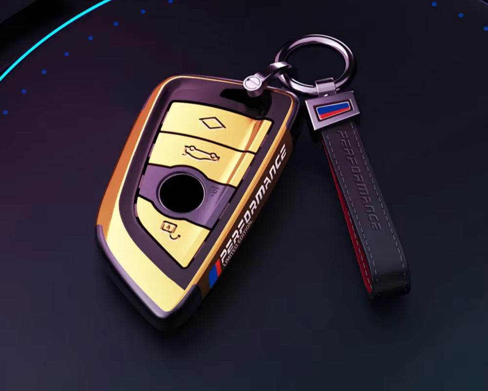 Coque de Clé BMW Finition Chrome PC – Série 3, 5, 7, X1 à X6 (G20, G30, G01, G05) - HushBimmer