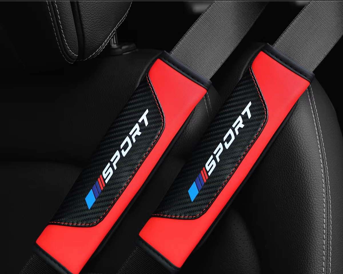 Couvre-ceintures BMW – Lot de 2 en fibre de carbone HushBimmer