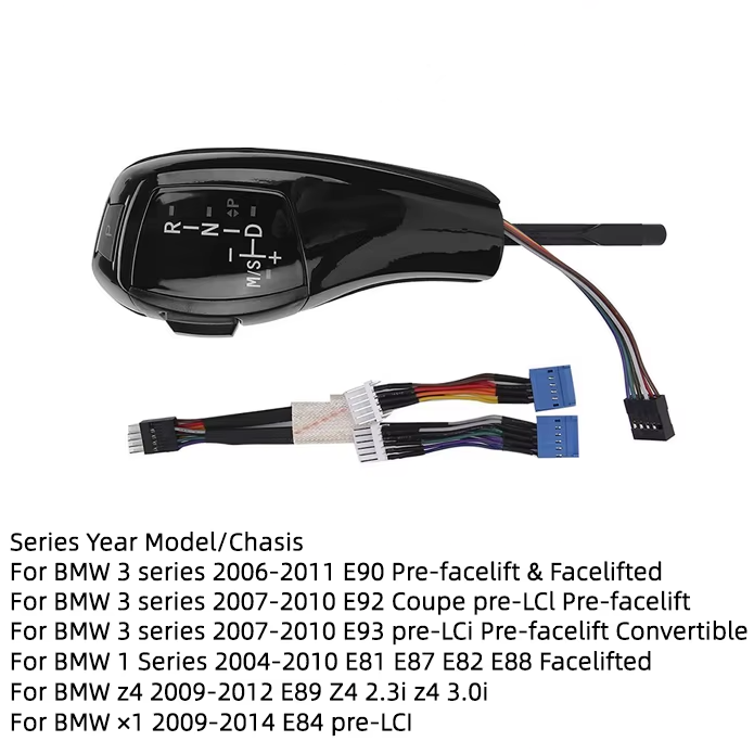 Pommeau de vitesse LED – BMW Série 1, 3, 5 & 6 (Automatique) HushBimmer