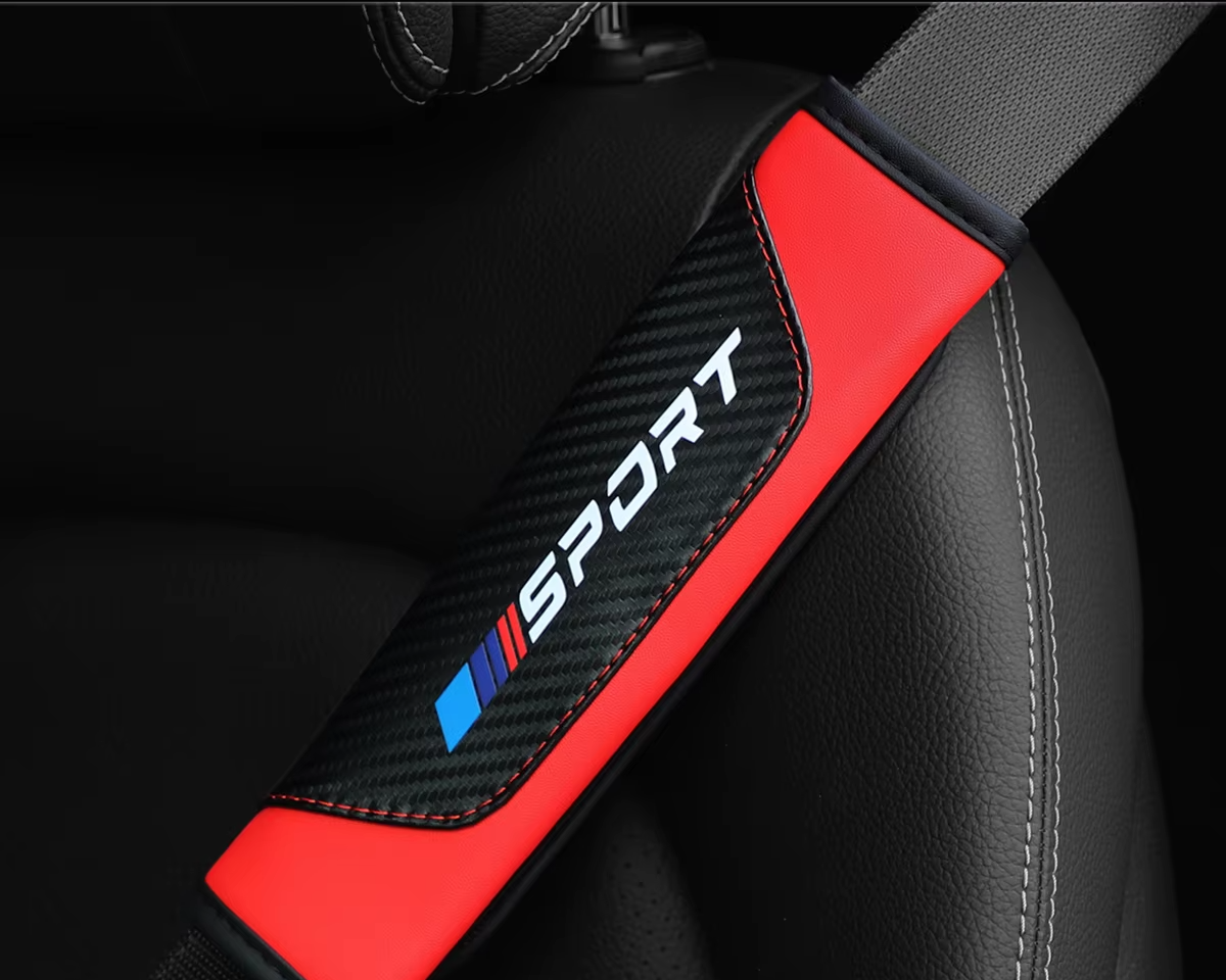 Couvre-ceintures BMW – Lot de 2 en fibre de carbone HushBimmer