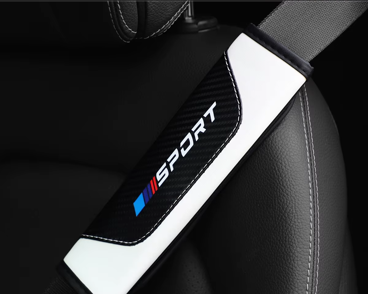 Couvre-ceintures BMW – Lot de 2 en fibre de carbone HushBimmer