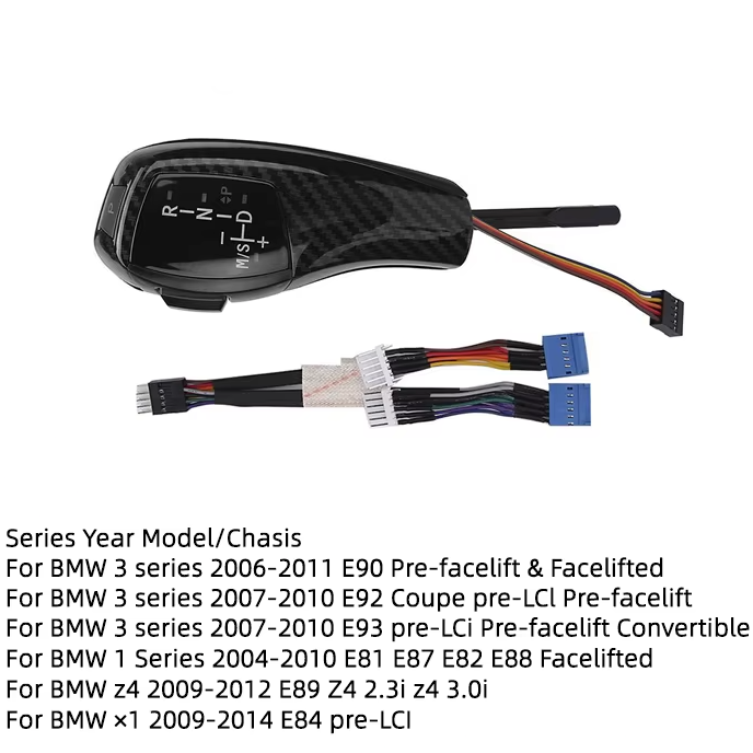 Pommeau de vitesse LED – BMW Série 1, 3, 5 & 6 (Automatique) HushBimmer