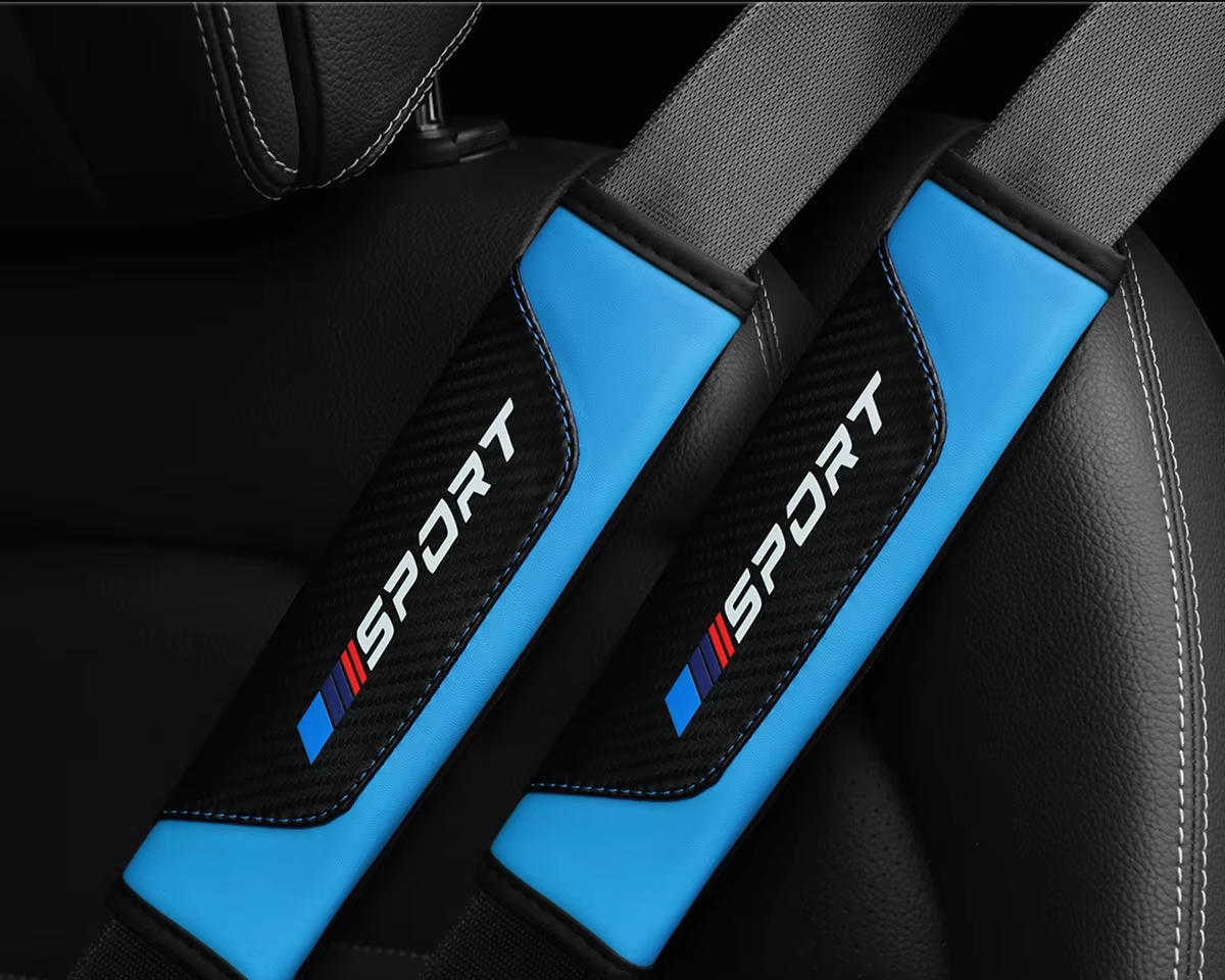 Couvre-ceintures BMW – Lot de 2 en fibre de carbone HushBimmer